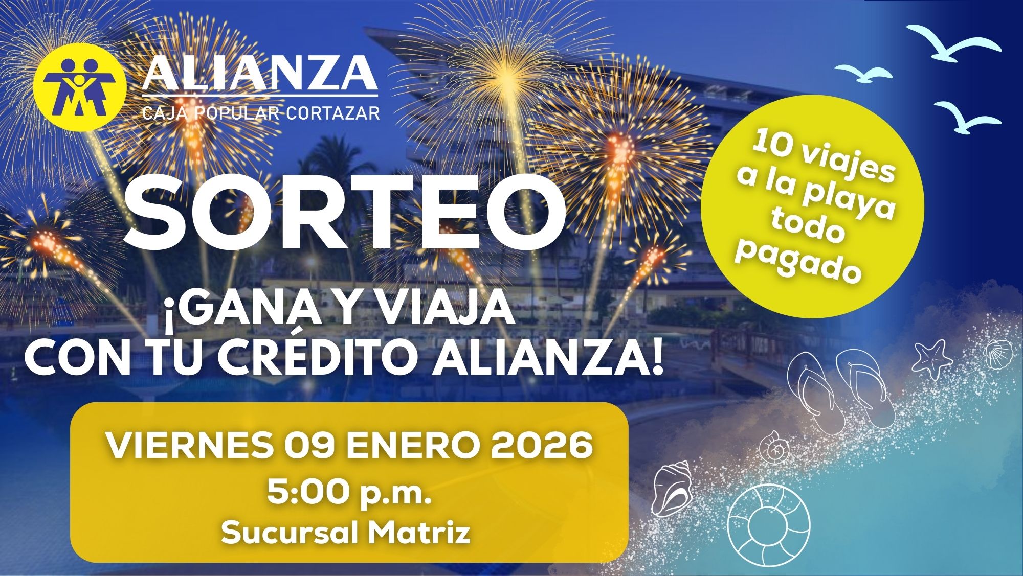 ¡GANA VIAJA A LA PLAYA!